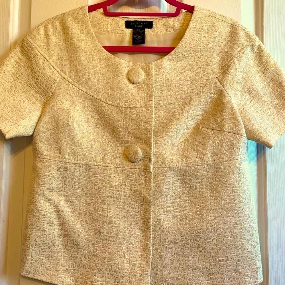 Cap Sleeve Jacket - image 1